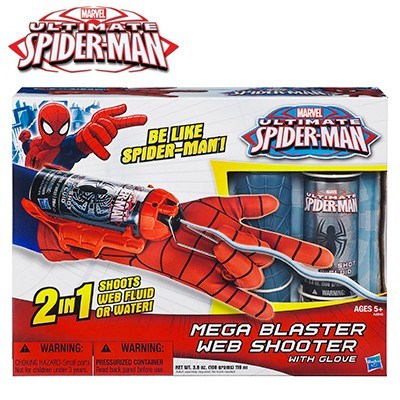 Buy Ultimate Spider-man Mega Blaster Web Shooter With Glove - 2-in-1 