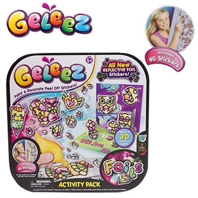 Moose Geleez Foils Sticker Set Activity 