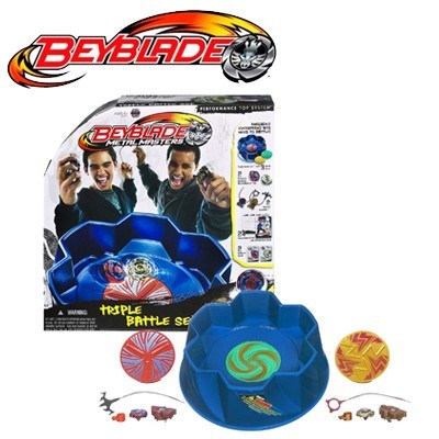 Beyblade Metal Masters Triple Battle Set