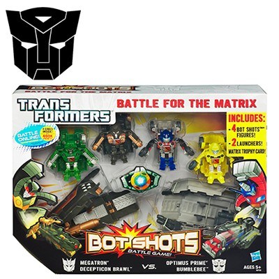 Transformers Bot Shots Battle Game 'Batt