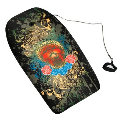 Bodyboard - Tattoo Skull Design - 44cm x