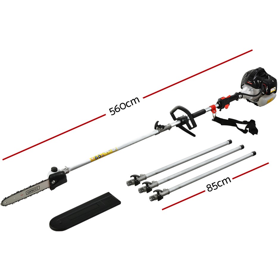 Buy Giantz 62CC Petrol Pole Chainsaw Chain Saw Pruner Pro Arbor Tree