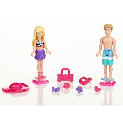 Barbie mega bloks pool sales party