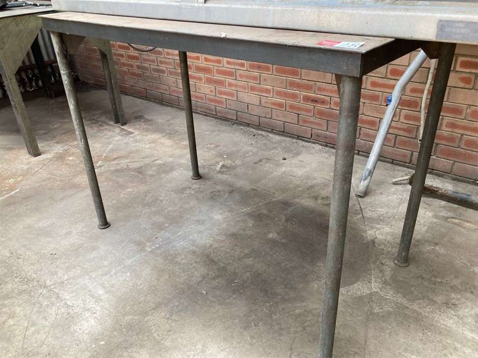 Fabricated Steel Boilermakers Table Auction (0028-5050725) | Grays ...