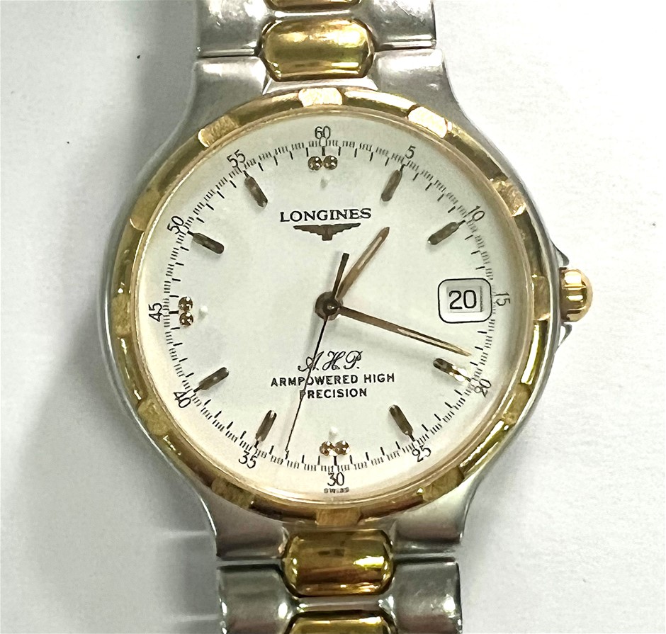 Longines A.H.P Armpowered High Precision Conquest Watch Auction 
