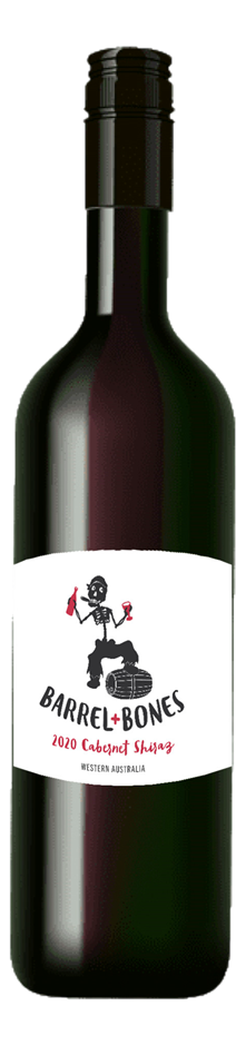 Barrel + Bones Cabernet Shiraz 2020 (12 x 750mL) Western Australia