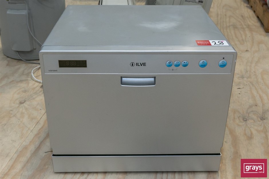 Ilve IVDFS645 Bench Top Dishwasher Auction (00285050782) Grays Australia