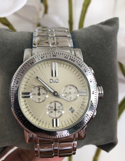 Gorgeous new D&G Time Stainless Steel Unisex Watch. Auction