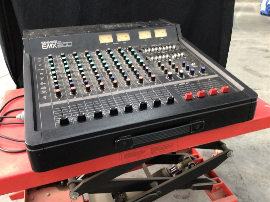 Yamaha EMX200 Audio Mixer Auction (0014-3023820) | Grays