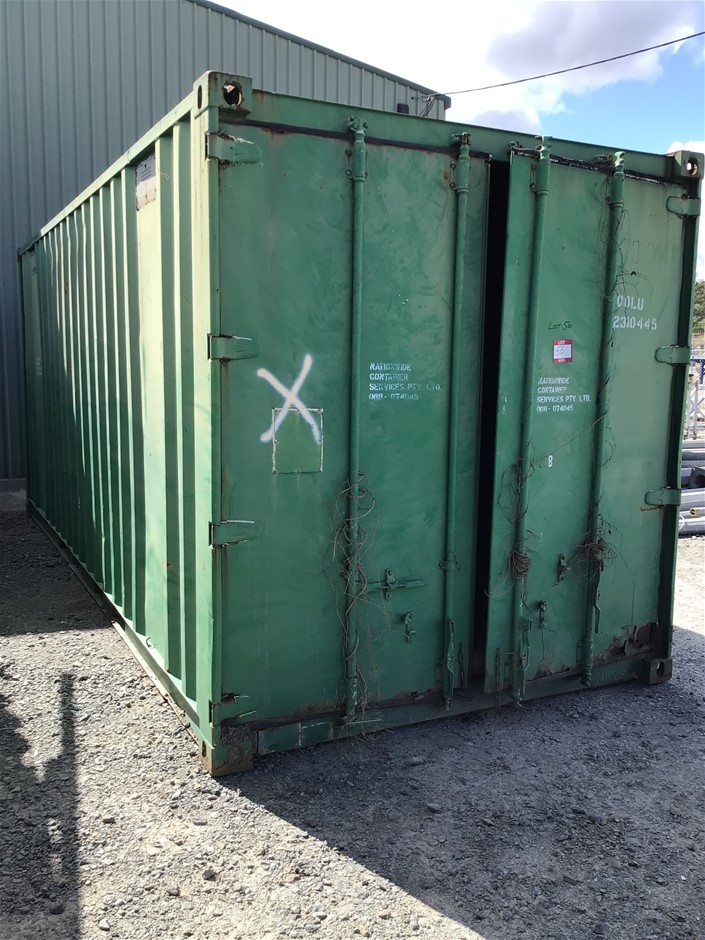 20' Shipping Container Auction (00567042119) Grays Australia