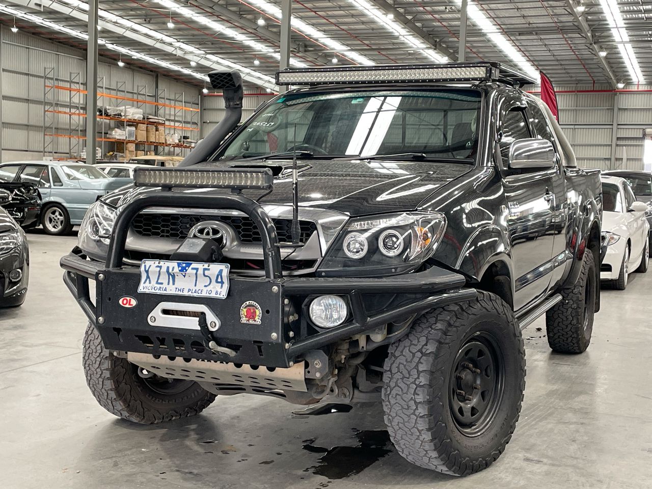 2010 Toyota Hilux Extra Cab 4x4 SR5 KUN26R T/Diesel Manual Ute Auction ...