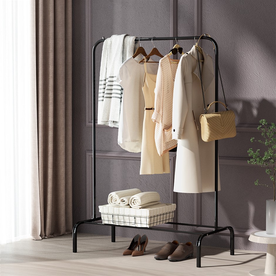 Buy Artiss Clothes Rack Garment Rail Coat Hat Hook Hanger Display Stand ...