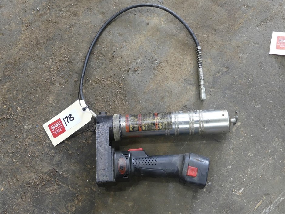 Powerbuilt 12 Volt Grease Gun Auction (01785050732) Grays Australia