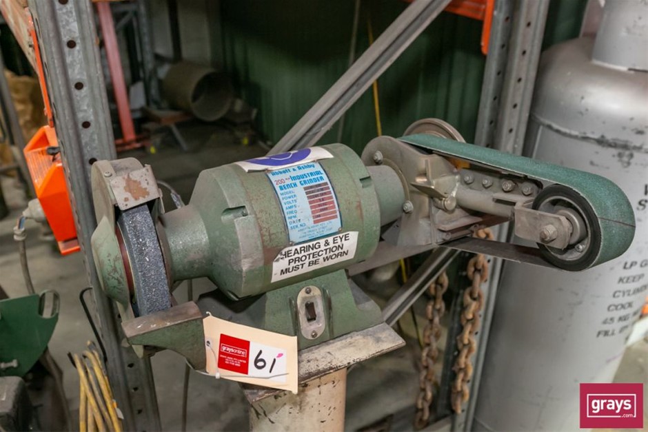 1984, Abbot & Ashby, SL200, Industrial Bench Grinder Auction (00615050178) Grays Australia