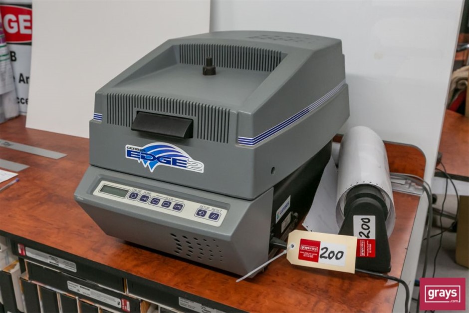 Gerber, Edge 2, Thermal Transfer Printer Auction (02005050178) Grays