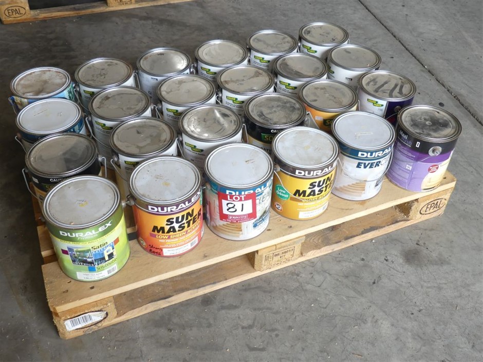 Unused Cans Of Paints And Finishes Auction (00815050740) Grays Australia