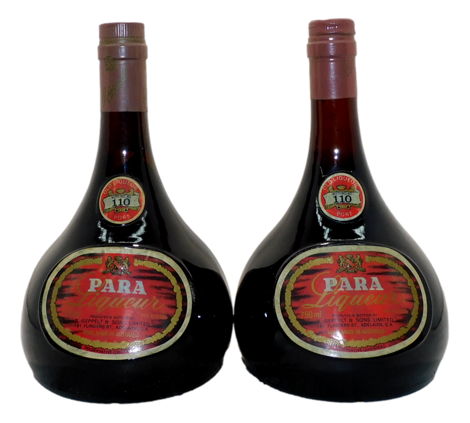 Seppelt Para Liqueur Port 110 NV ,(2 x750mL) Auction (0024-10716999 ...