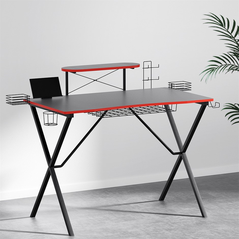 Artiss Gaming Desk Computer Table Storag