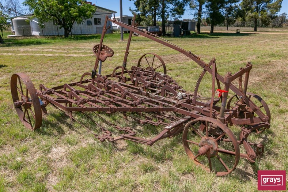 Antique Horse Drawn Scarifier Auction (0049-5050898) 