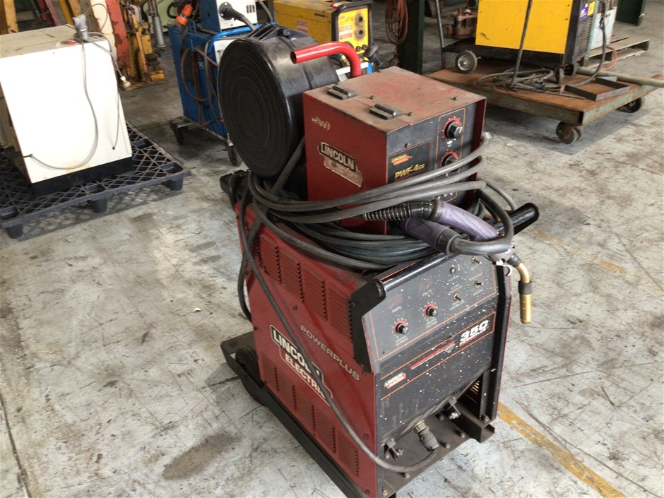 Lincoln Electric 350 Power Plus Mig Welder Auction (0008-8016449 ...