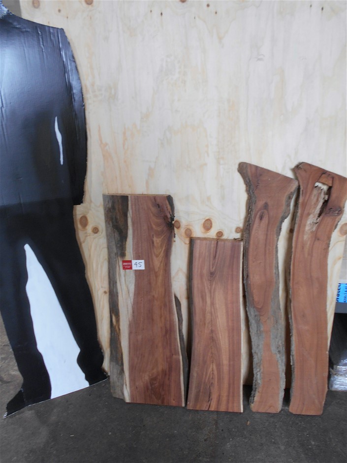 Small Slab Pack (4 slabs) Australian Blackwood & Australian Red Cedar