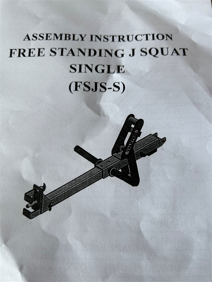 VALKYRIE J Squat - Single Rig Attachment Auction (0012-5051234) | Grays ...