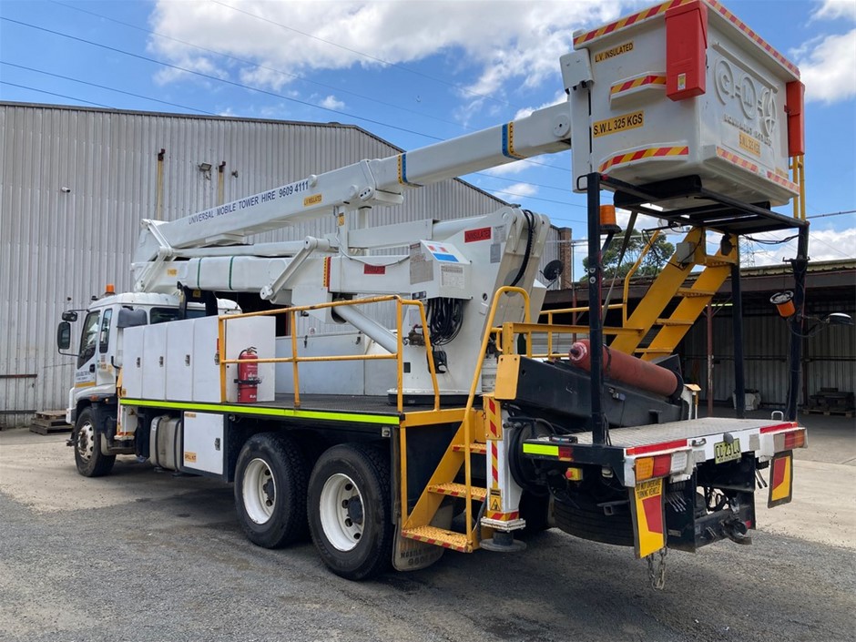 2003 Isuzu FVZ1400 23.5 Meter Telescopic Cherry Picker Truck