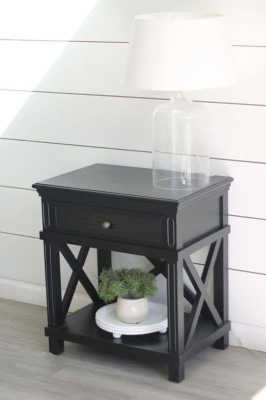 The Mt. Macedon Range Mabel Straight Leg Side Table with Drawer