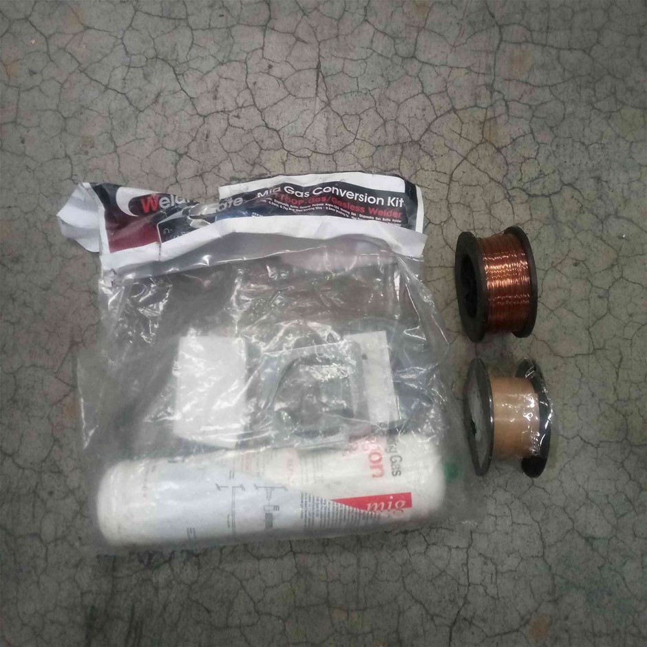 Mig Gas Conversion Kit With Welding Wire Auction (00413024047) Grays