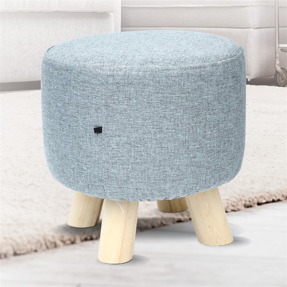 Fabric Ottoman Foot Stool Rest Pouffe Fo