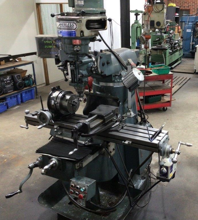 Herless Turret Milling Machine Auction (00043023934) Grays Australia