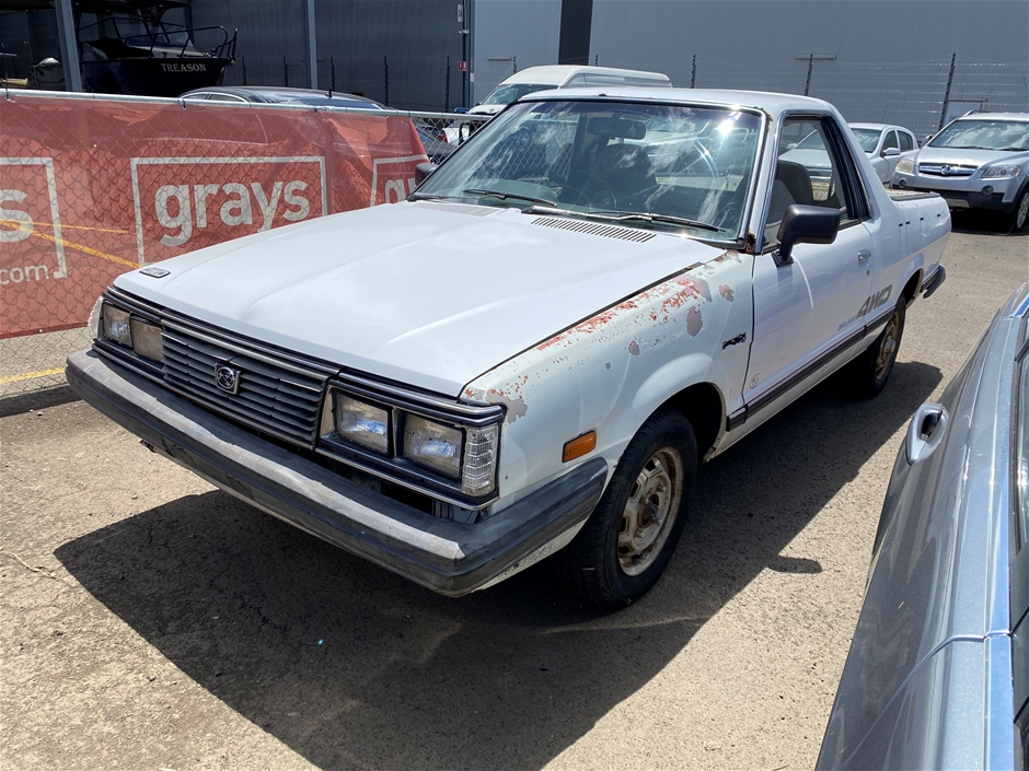1989 Subaru Brumby Manual Ute