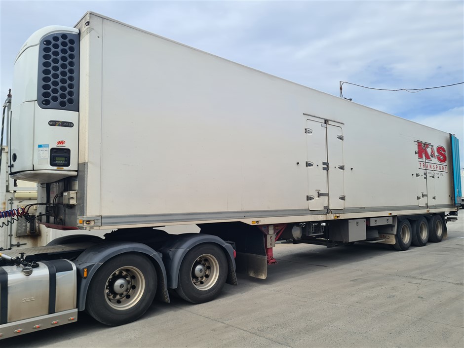 2010 FTE Tri Axle Refrigerated Trailer Auction (00107042622) Grays