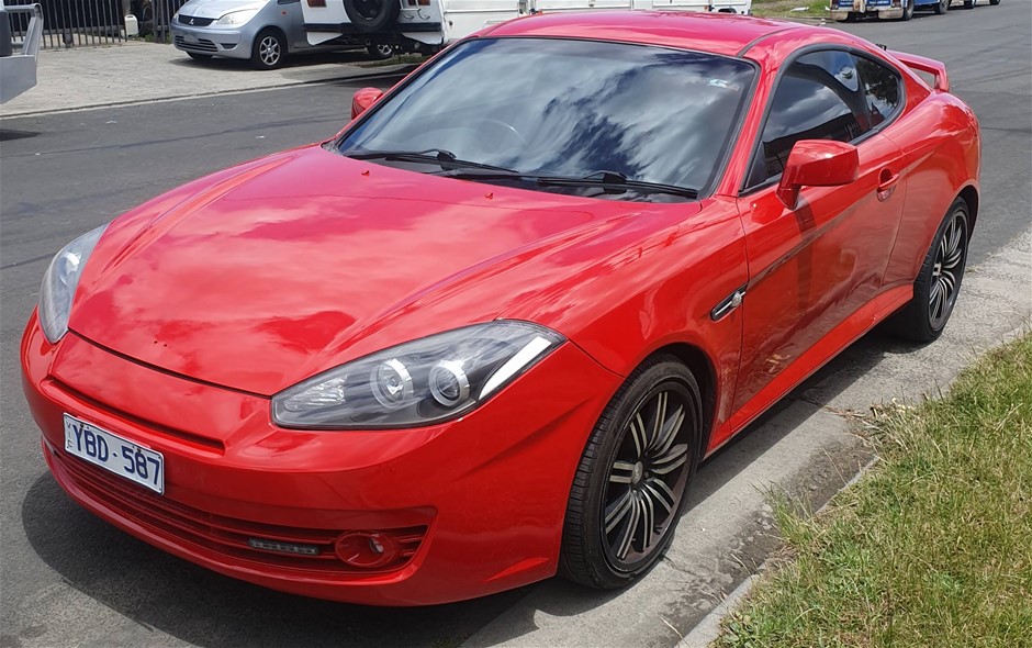 2008 Hyundai Tiburon GT FWD Automatic Coupe Auction (0010-3024169 ...