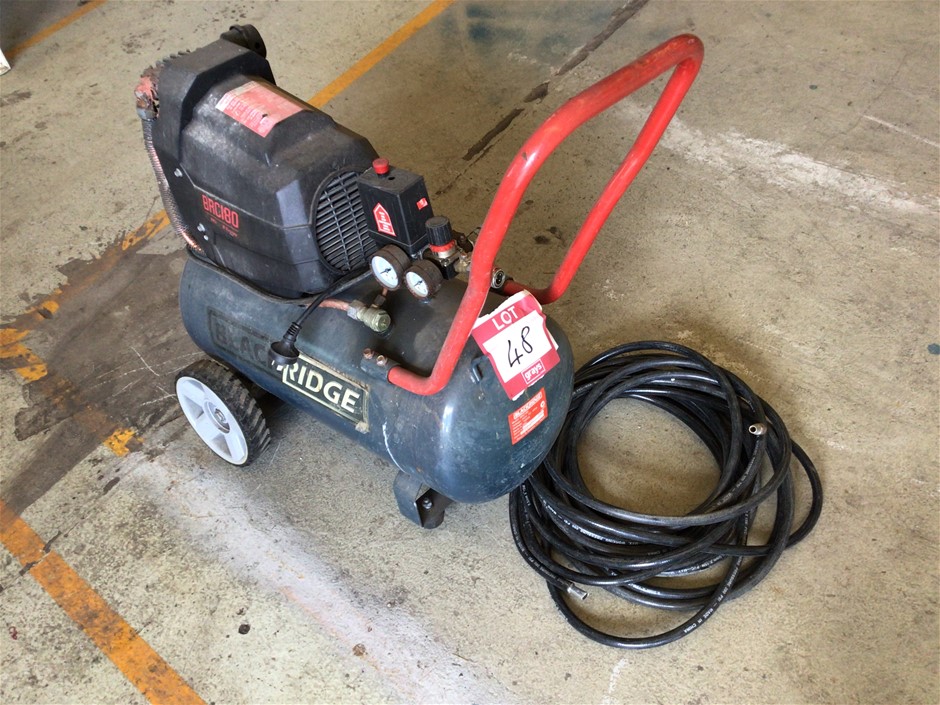 2015 Black Ridge Air Compressor Auction (00487042832) Grays Australia
