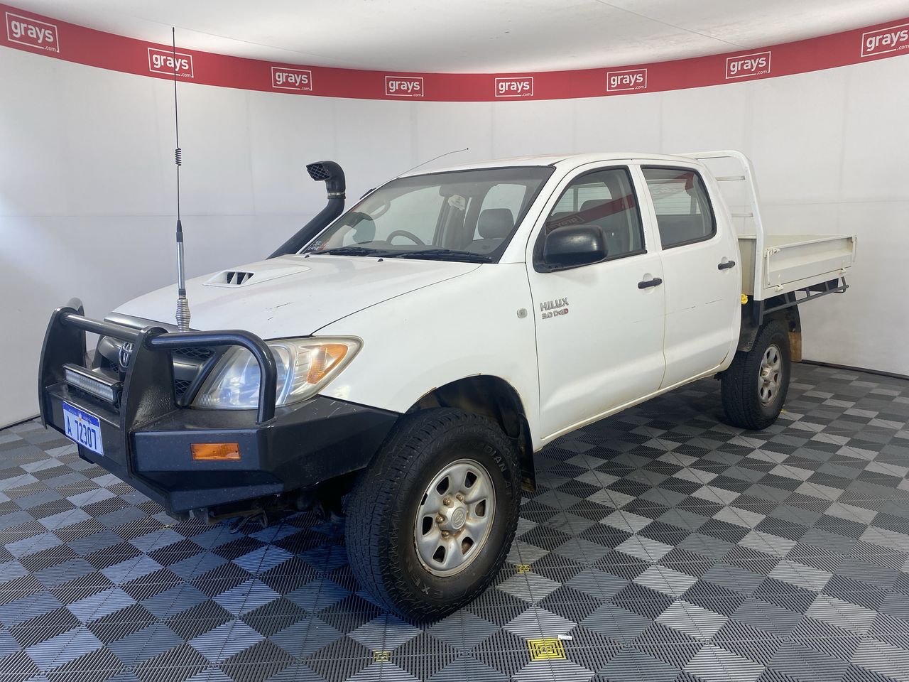 2007 Toyota Hilux SR (4x4) KUN26R Turbo Diesel Automatic Dual Cab ...