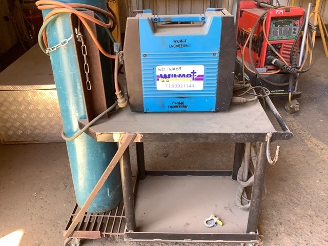 Cigweld Transtig 200 AC/DC Inverter Arc Welder On Mobile Trolley ...