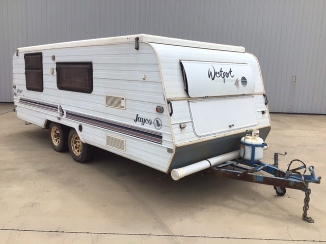 <p>1996 Jayco Westport Tandem Pop Top Caravan</p>