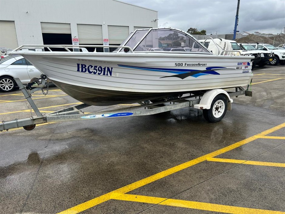 Quintrex 500 Boats 510 Freedom Sport 2003 Quintrex 500 Freedom