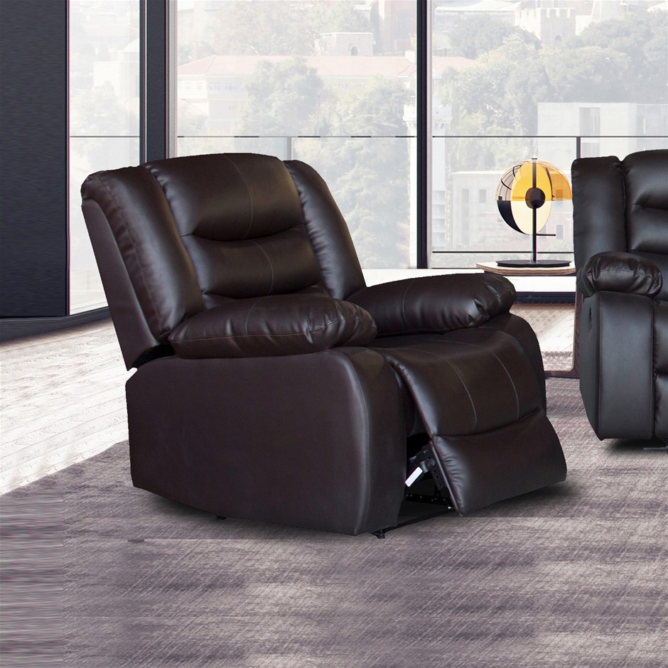 Single Seater Recliner Sofa Chair In Fau