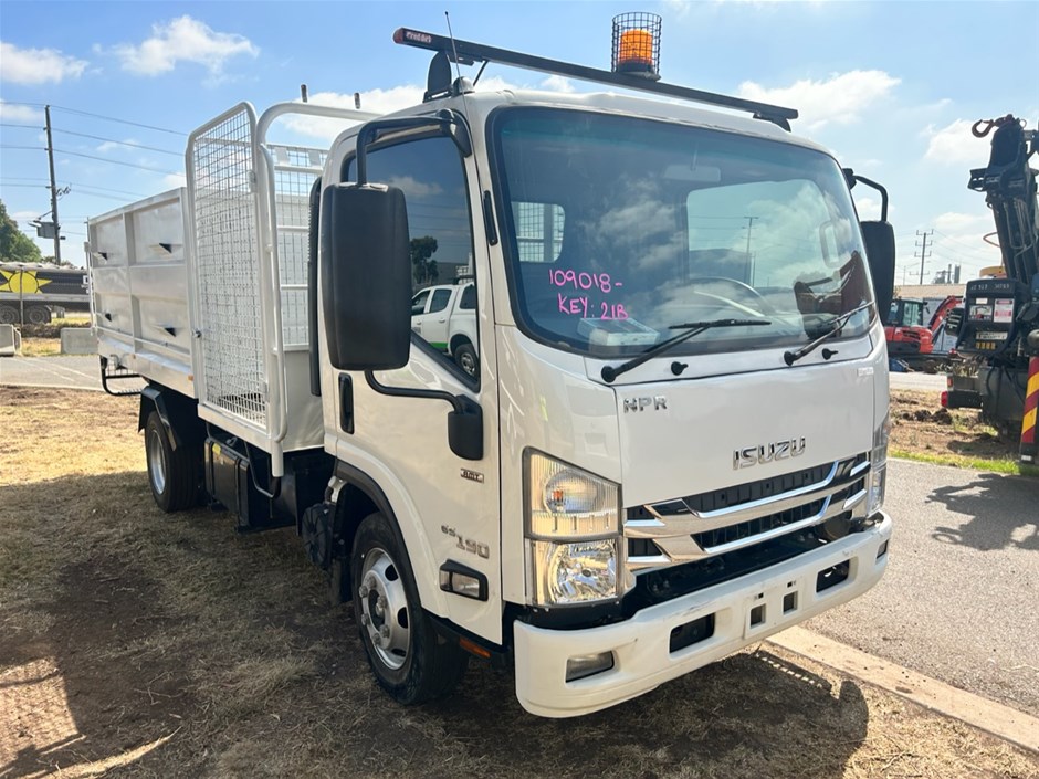 2019 Isuzu NPR Tipper Truck & Toyota Hi-Ace Commuter 200 Van
