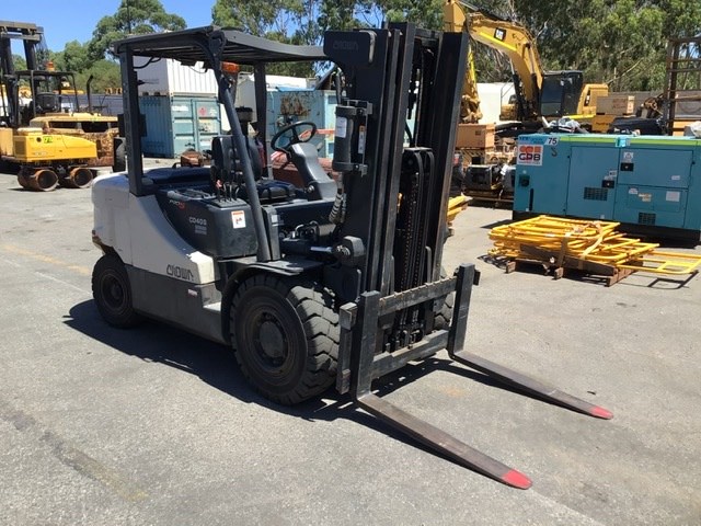 2018 Crown CD40S Counterbalance Container Mast 4T Diesel Forklift ...