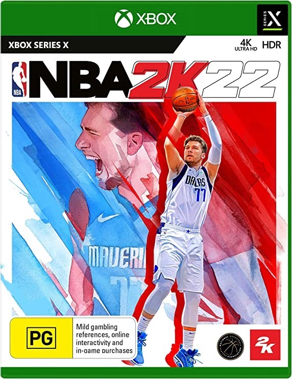 XBOX SERIES X GAME BUNDLE - NBA2K22 + FIFA22.