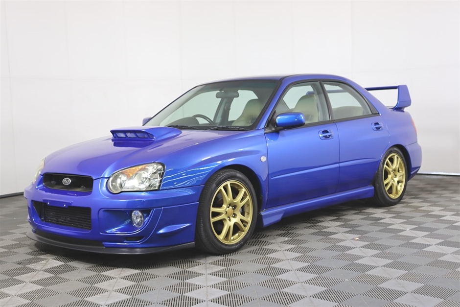 2004 Subaru Impreza WRX (AWD) G2 Manual Sedan Auction (0001-20083194