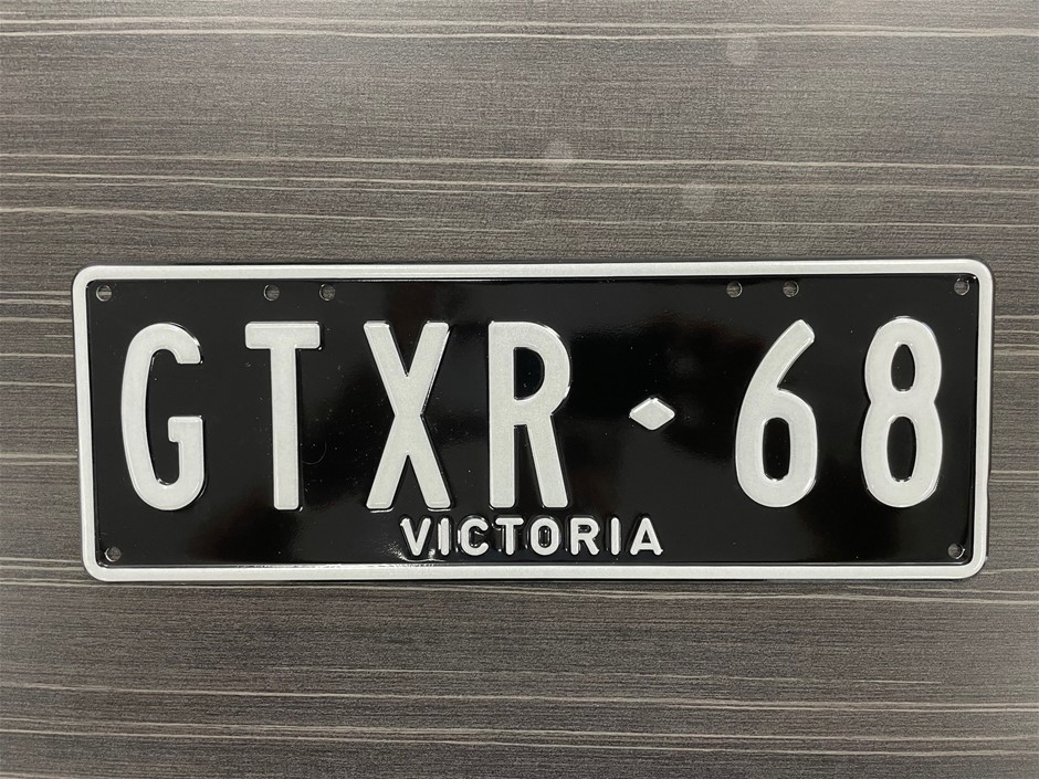 GTXR68 (VIC Number Plates)