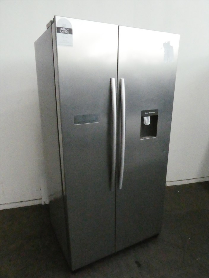Hisense Side by Side Stainless 578L Fridge Auction (00082187248