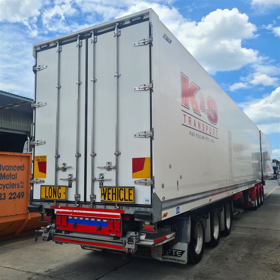 2020 FTE FTE3A TriAxle Refrigerated Trailer Auction (01087042622