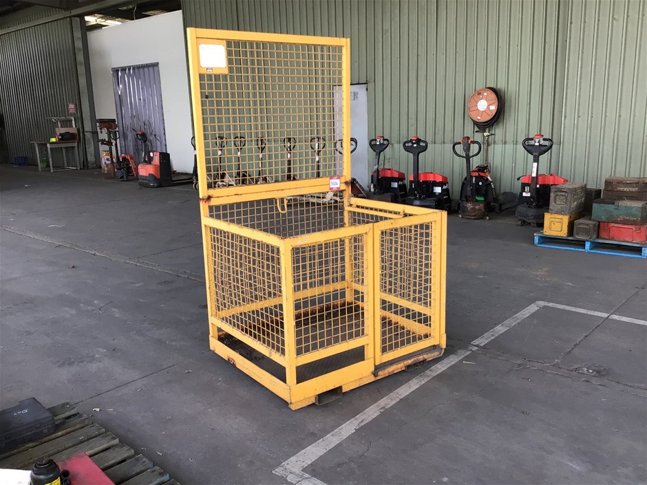 2009 Bremco Forklift Man Cage Auction (50247042622) Grays Australia