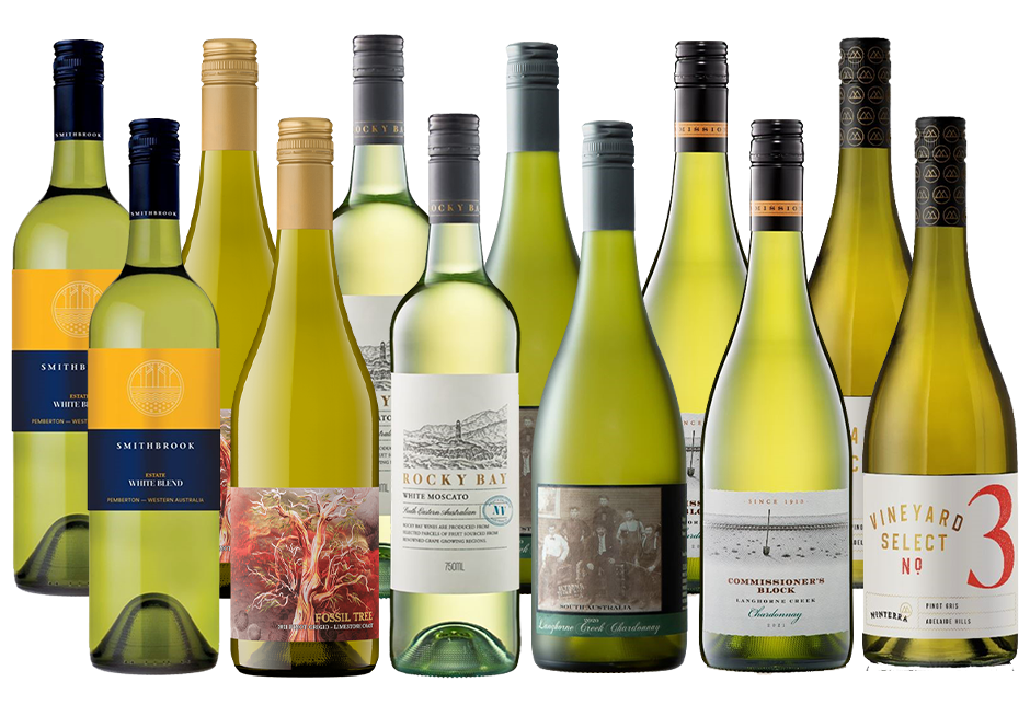 Mixed Aussie Whites Pack #6 (12x 750mL)