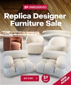 Unreserved Replica Designer Furniture Sale - NSW Pickup